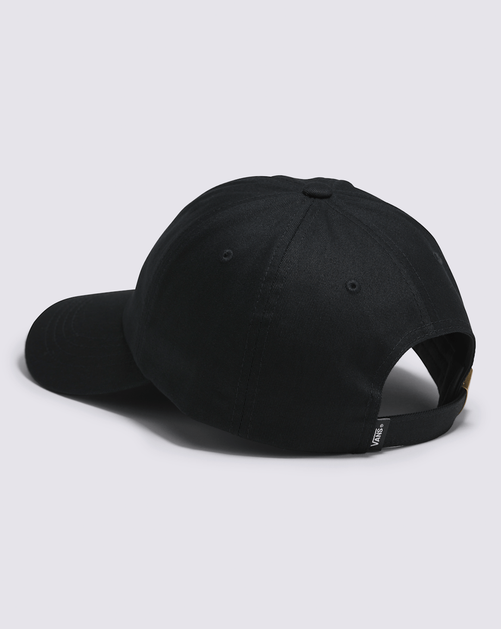 Half Box Curved Bill Jockey Hat in Black | Vans on sale
