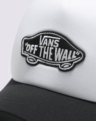 Kids Classic Patch Trucker Hat in Black / White | Vans discount