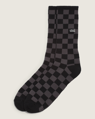 Checkerboard Crew Socks in Checkerboard Black / Charcoal | Vans near me