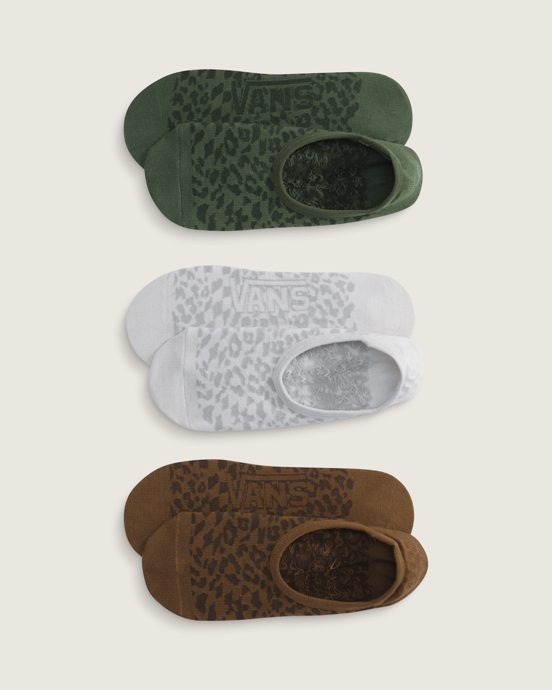 Fuego Canoodle Socks 3-Pack in Pine Forest Green | Vans outlet