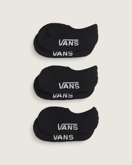 Kids Classic No Show Socks 3-Pack in Black | Vans online