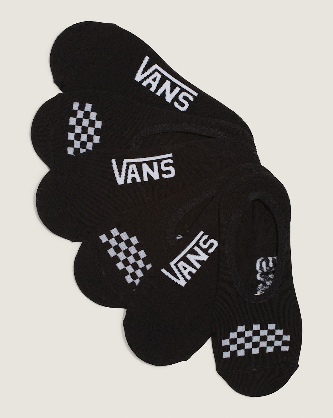 Kids Classic Canoodle Socks 3-Pack in Black / White | Vans discount