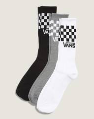 Kids Checkerboard Crew Socks in Checkerboard Black / White | Vans near me