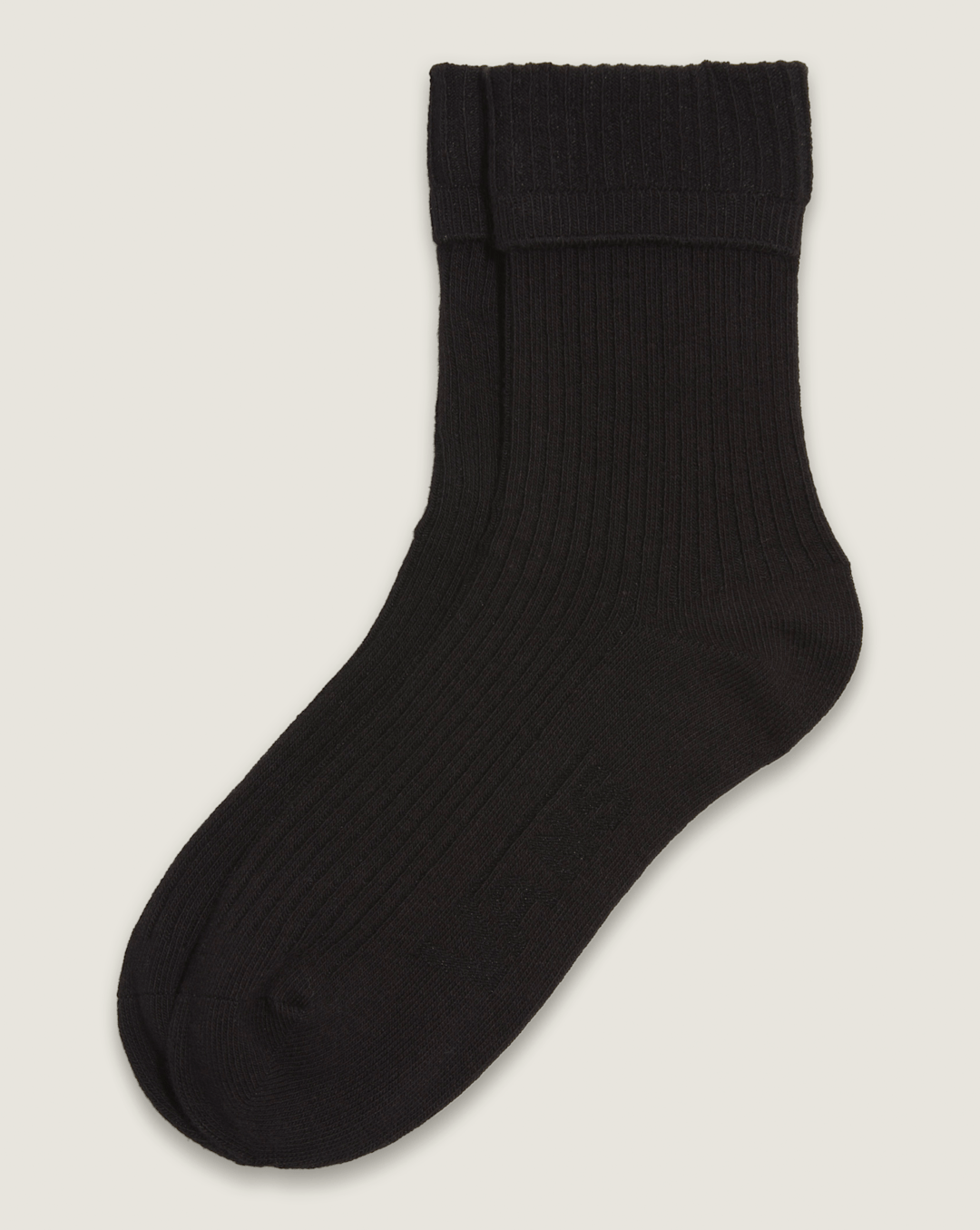 Cuff It Crew Socks in Black | Vans on sale