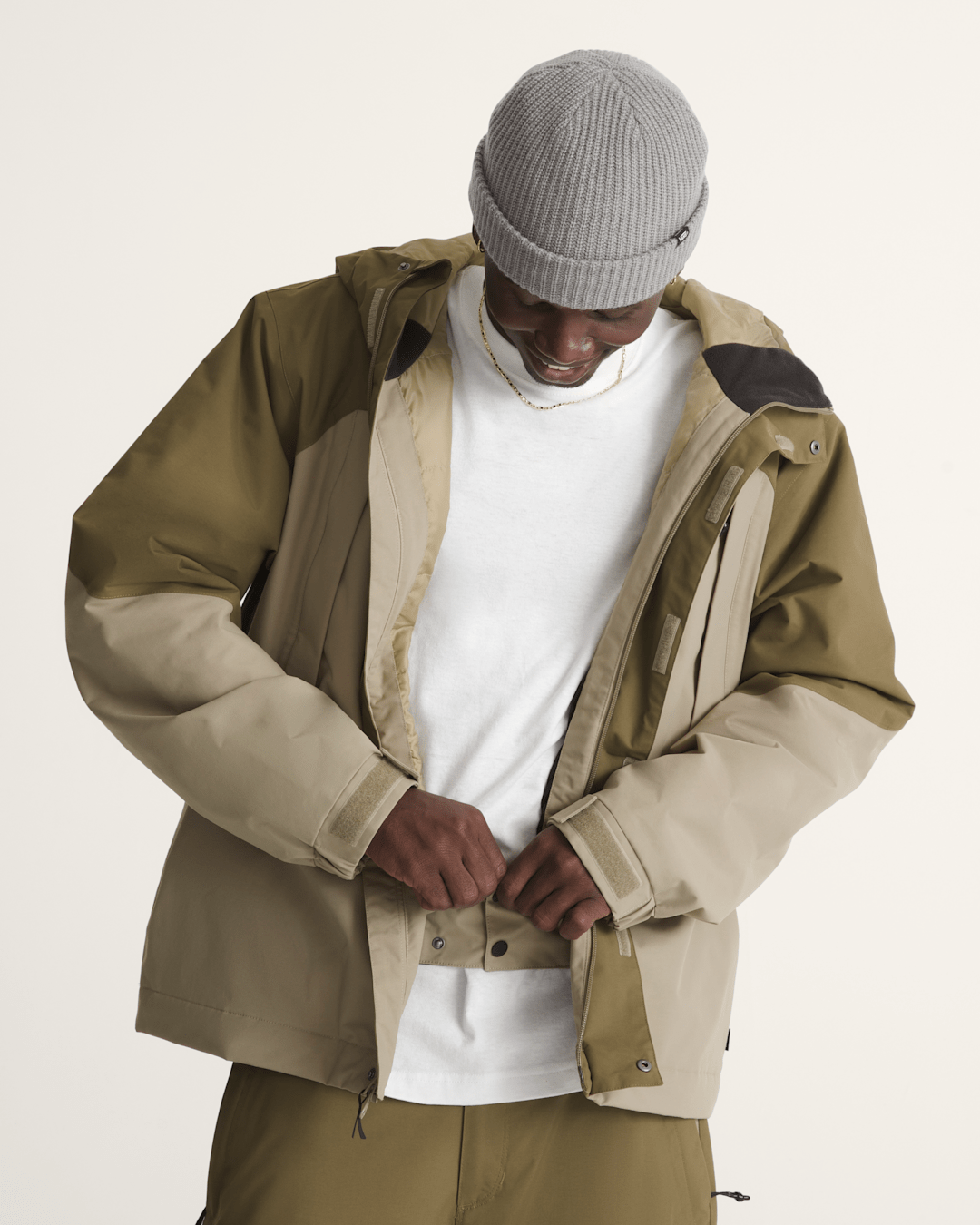 Hellbound Snow Jacket in Warm Brown | Vans discount