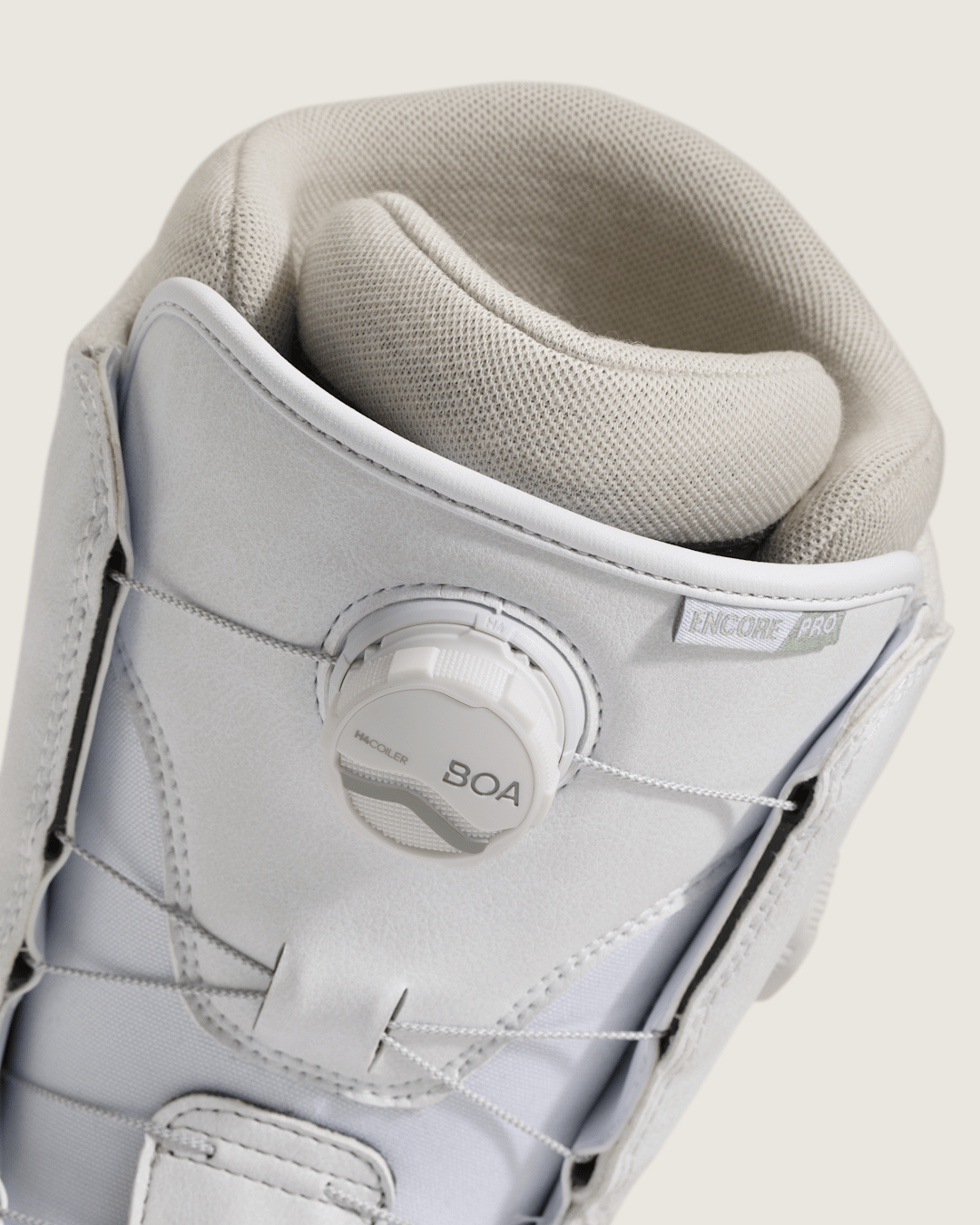 Women's Encore Pro Snowboard Boot in White / Olive Grey | Vans on sale