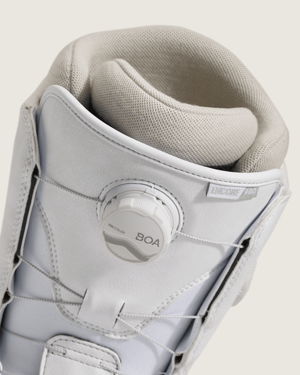 Women's Encore Pro Snowboard Boot in White / Olive Grey | Vans on sale