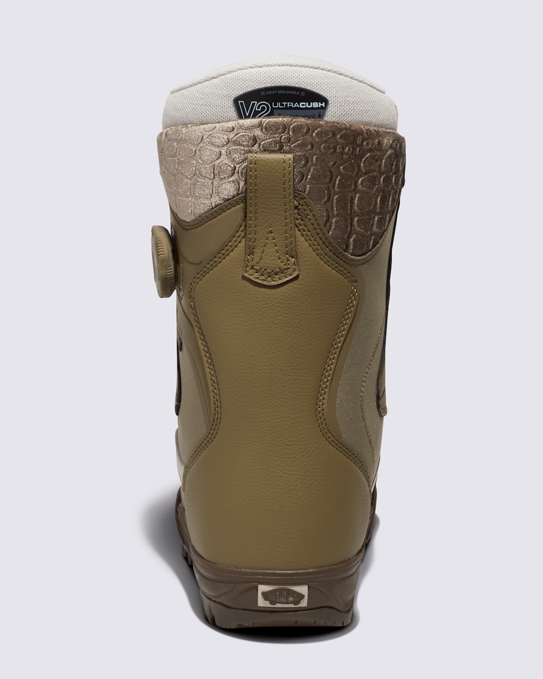Womens Encore Pro Snowboard Boot in Olive Green / Gum | Vans sale