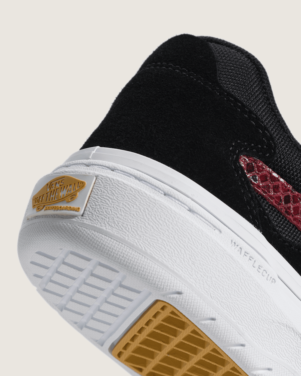 Skate Kyle Walker Wafflecup Shoe in Pyton Black | Vans on sale