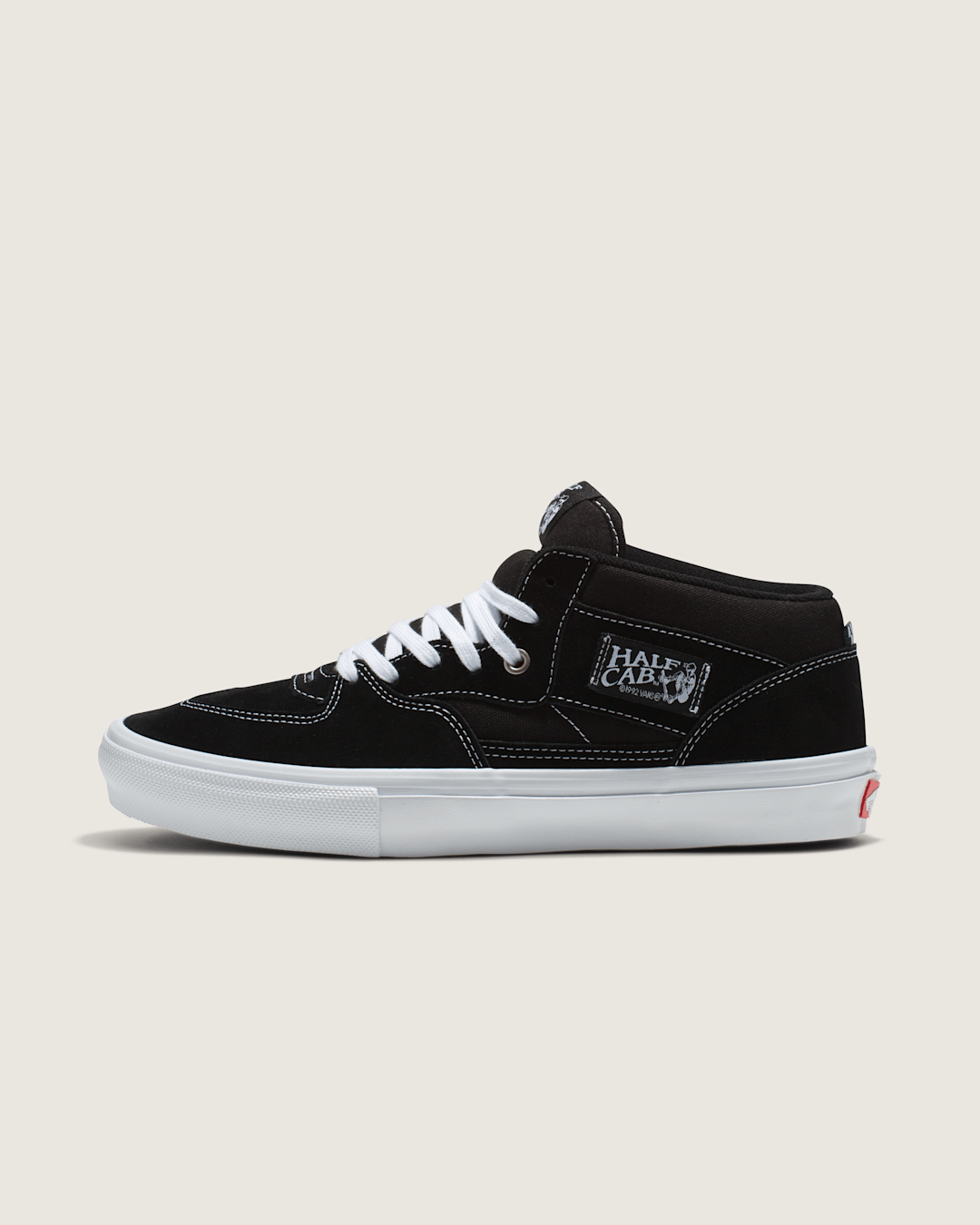 Skate Half Cab Black/White Skate Shoe | Vans discount