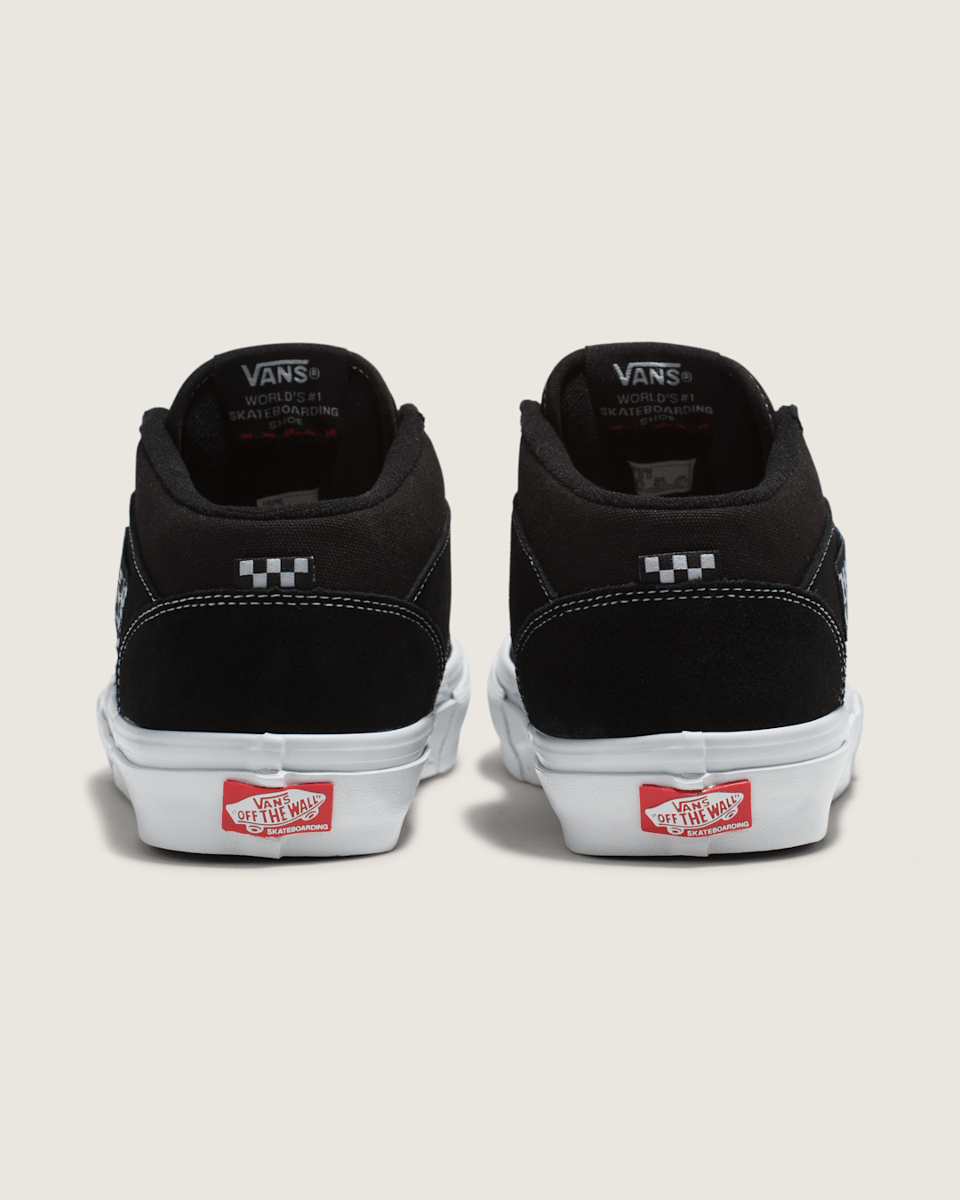 Skate Half Cab Black/White Skate Shoe | Vans discount