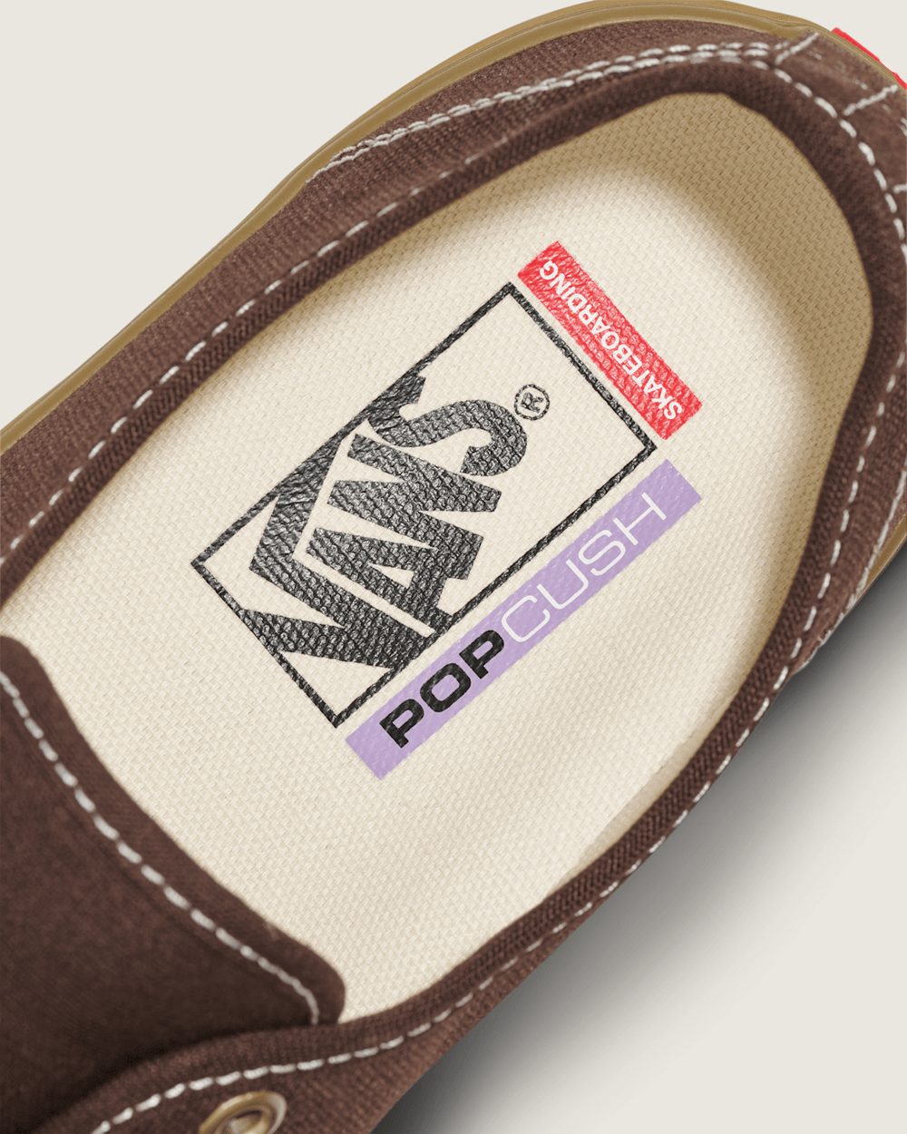 Skate Authentic Shoe in Gum Brown | Vans sale