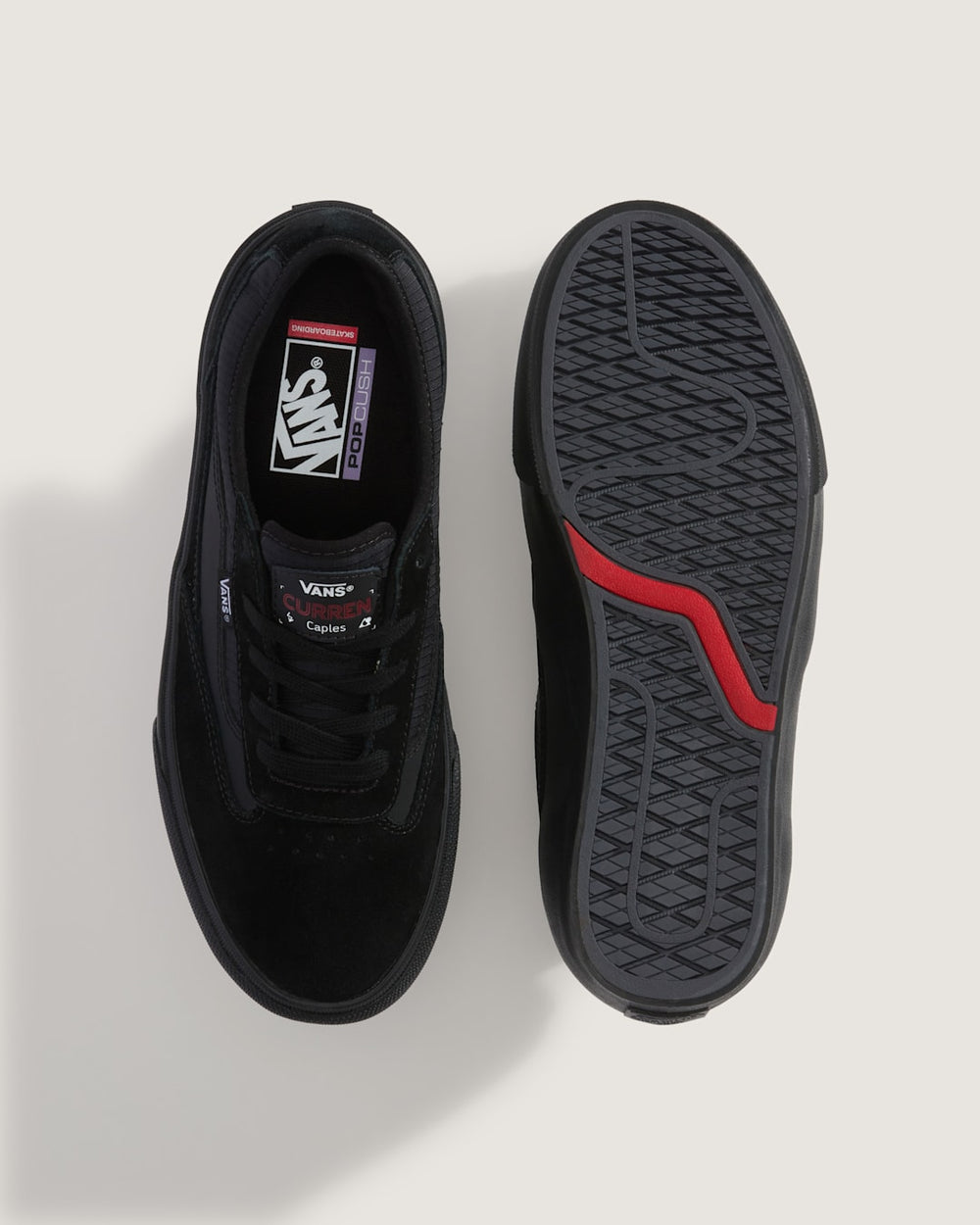 Skate Curren Caples Shoe in Black | Vans on sale