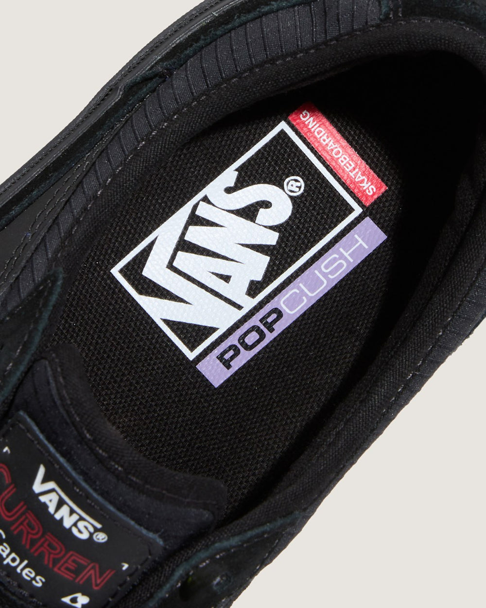 Skate Curren Caples Shoe in Black | Vans on sale