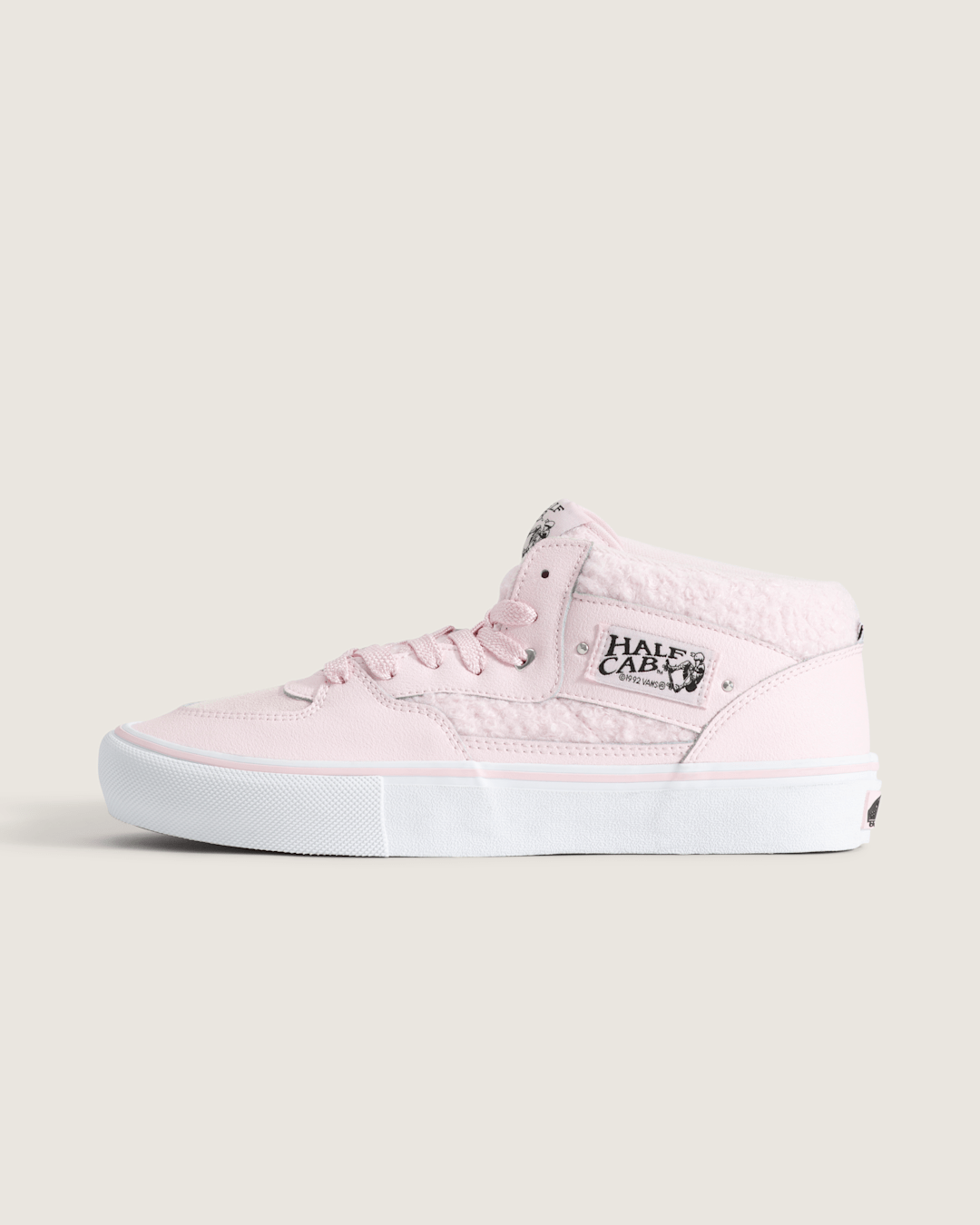 Skate Half Cab Shoe in Pink / White | Vans on sale
