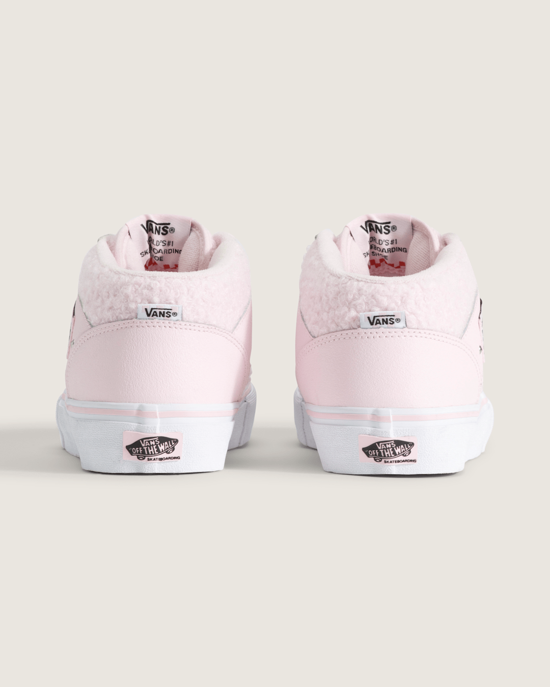 Skate Half Cab Shoe in Pink / White | Vans on sale