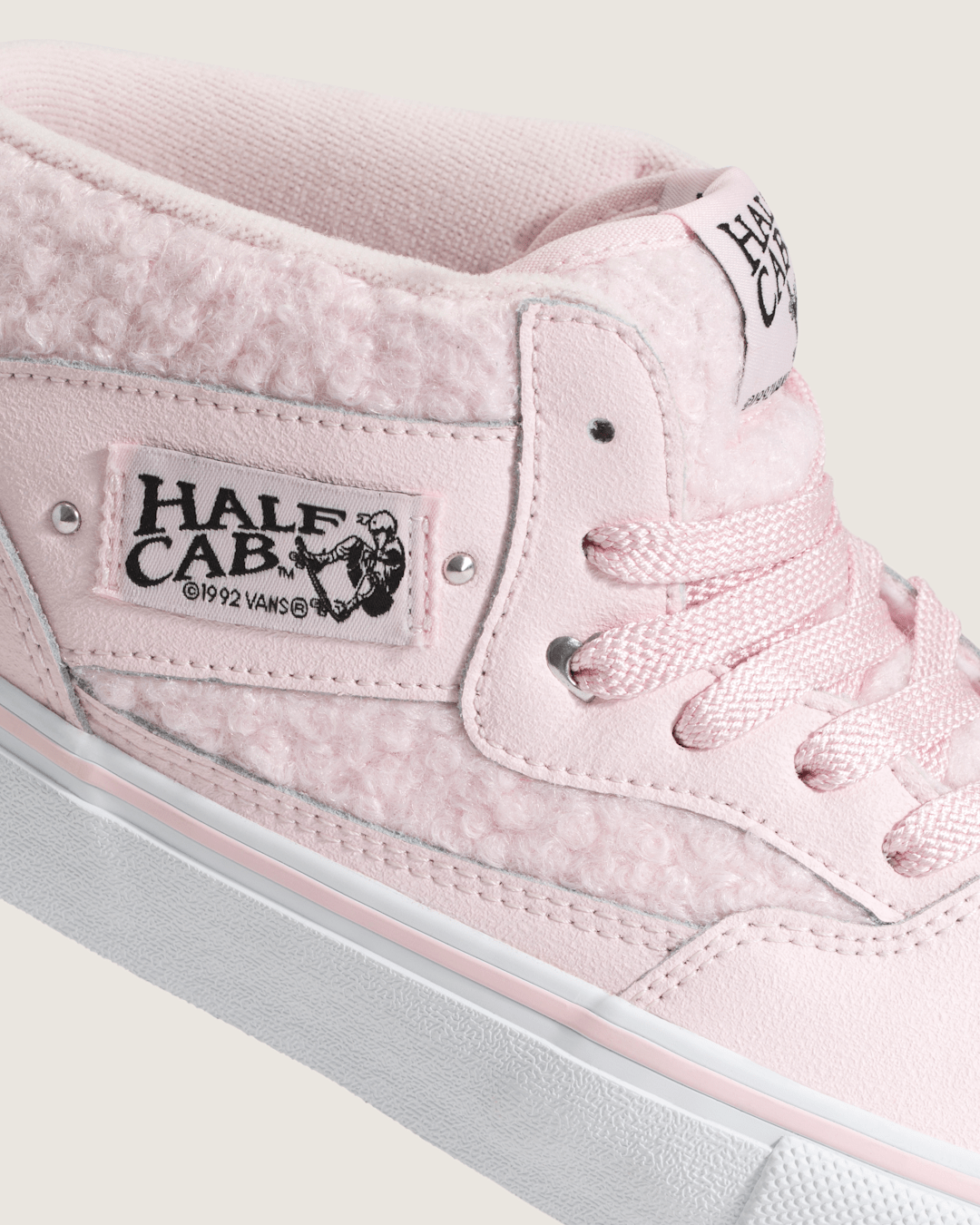 Skate Half Cab Shoe in Pink / White | Vans on sale