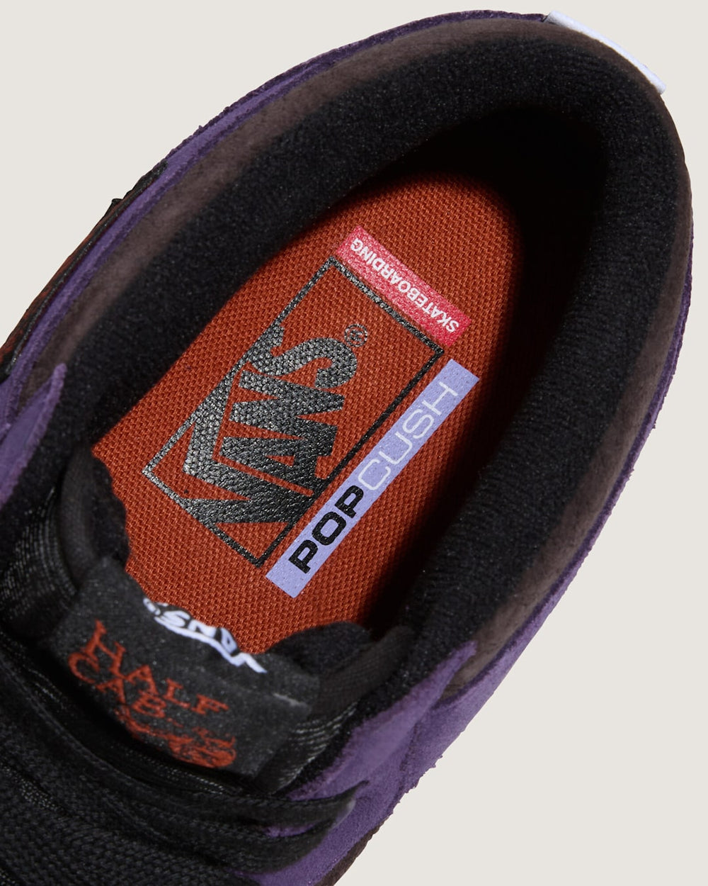 Skate Half Cab Shoe in Croc Grape Purple | Vans near me
