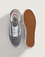 Skate Old Skool Shoe in Pewter Grey / White | Vans on sale