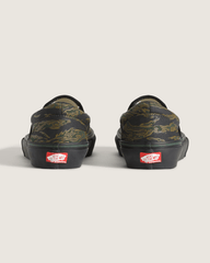 Skate Slip-On Shoe in Camo Green / Black | Vans outlet