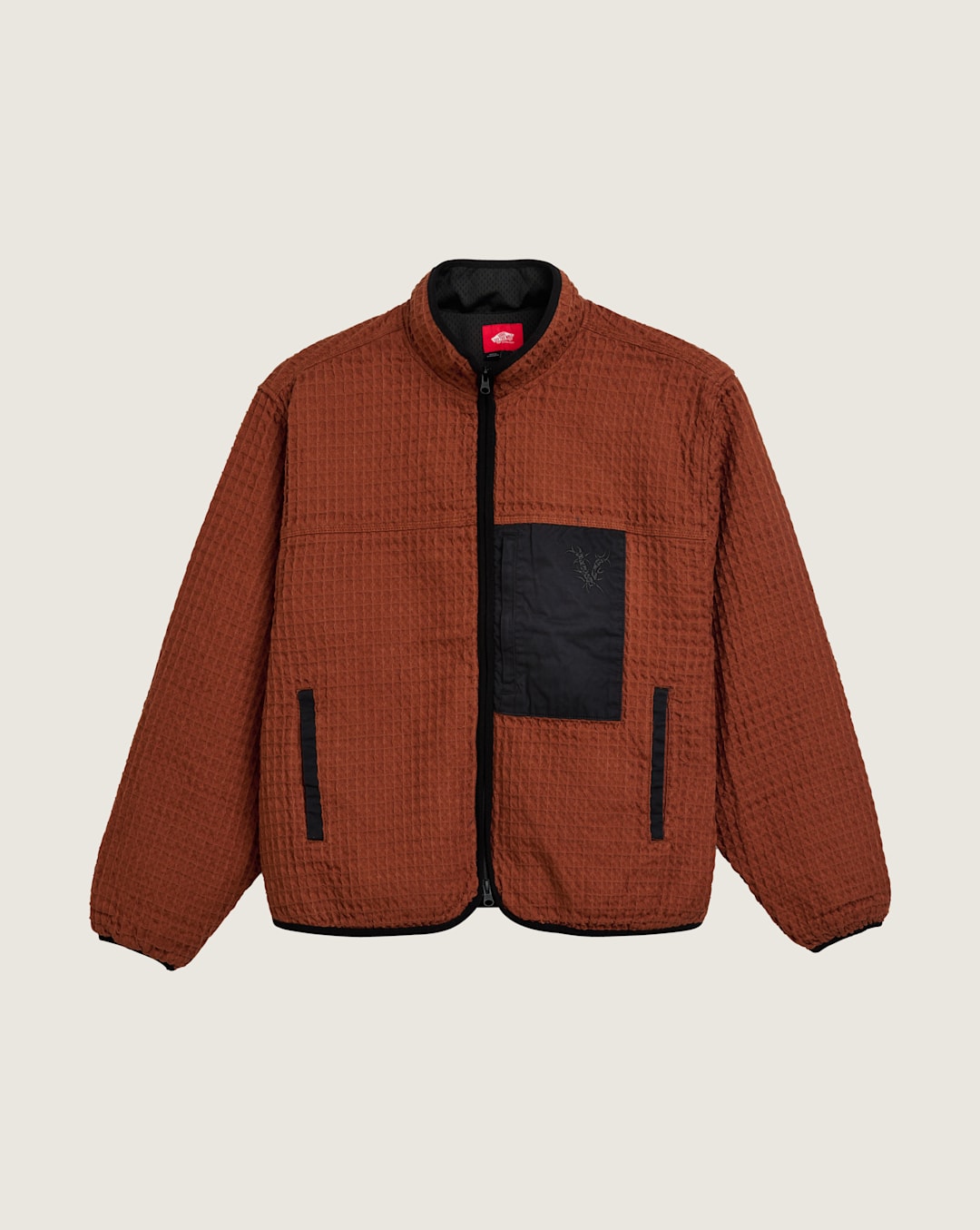 Skate Waffle Jacket in Tortoise Shell Orange | Vans on sale