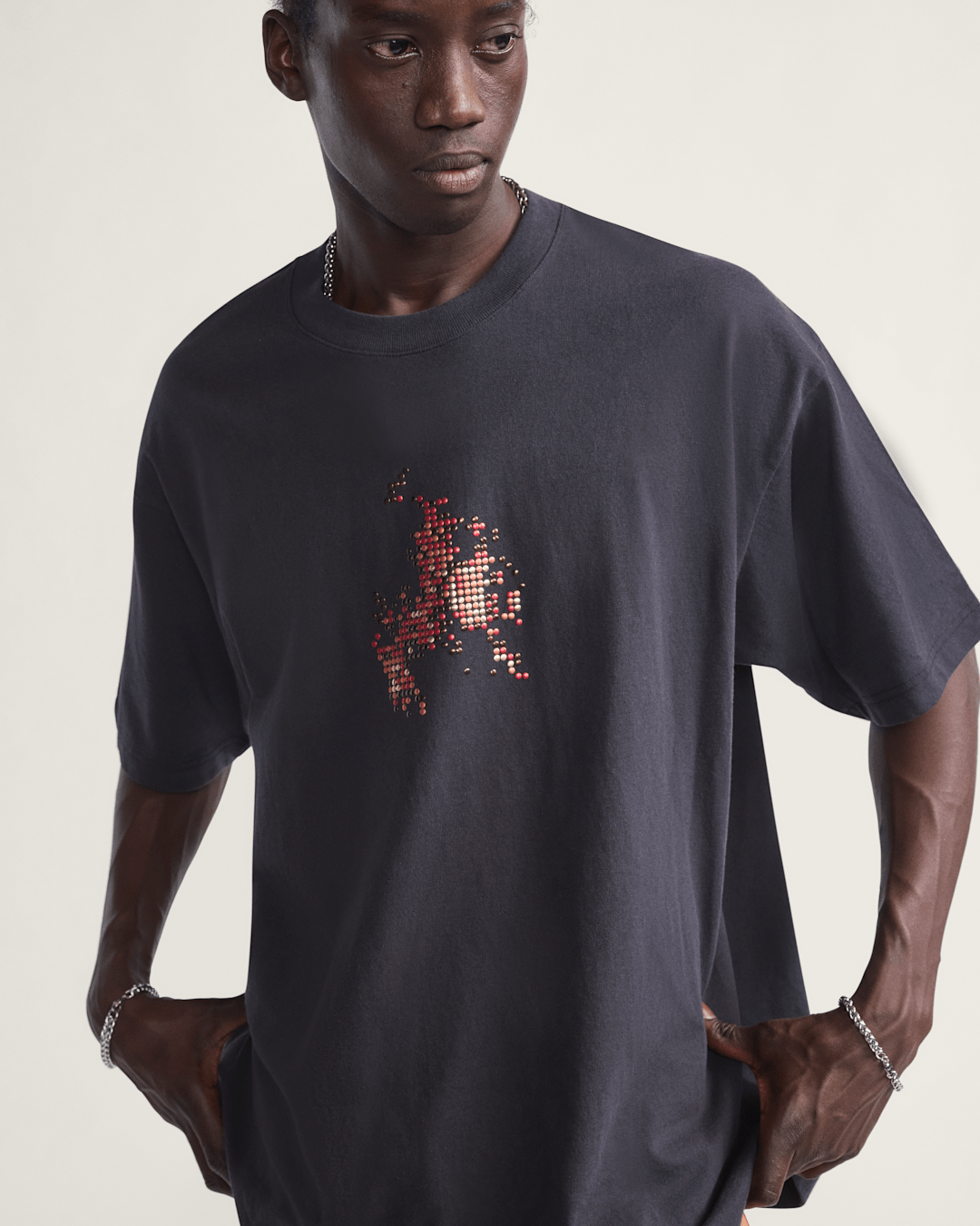 Skate Flame T-Shirt in Black | Vans discount