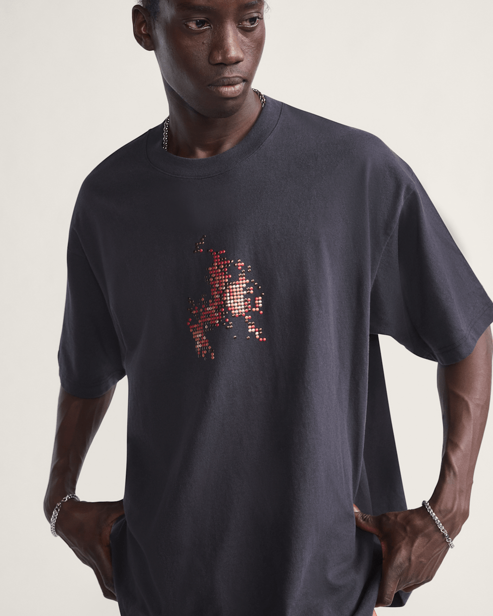 Skate Flame T-Shirt in Black | Vans discount