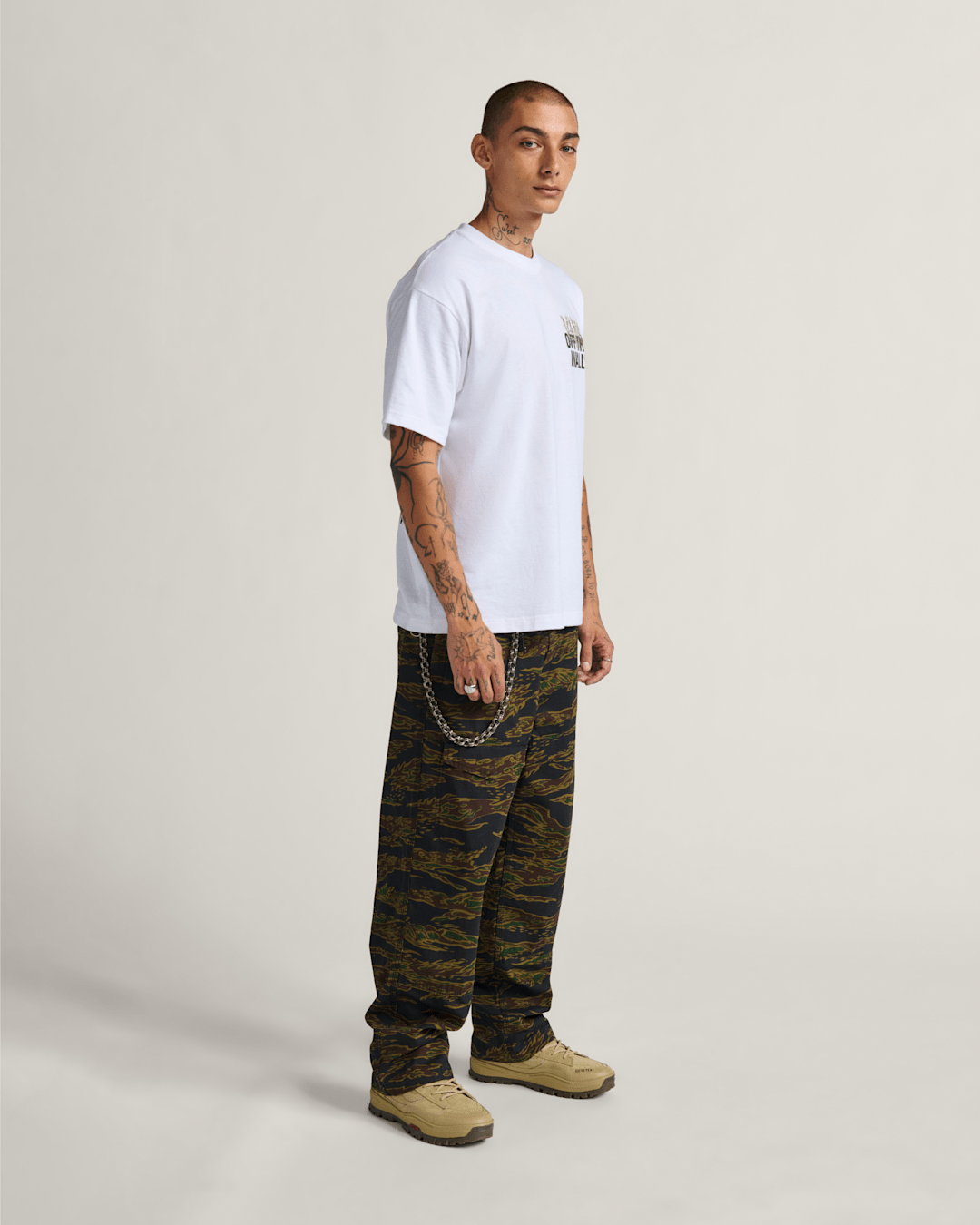 Skate Loose Cargo Pants by Atiba Jefferson in Atiba Camo Black | Vans on sale