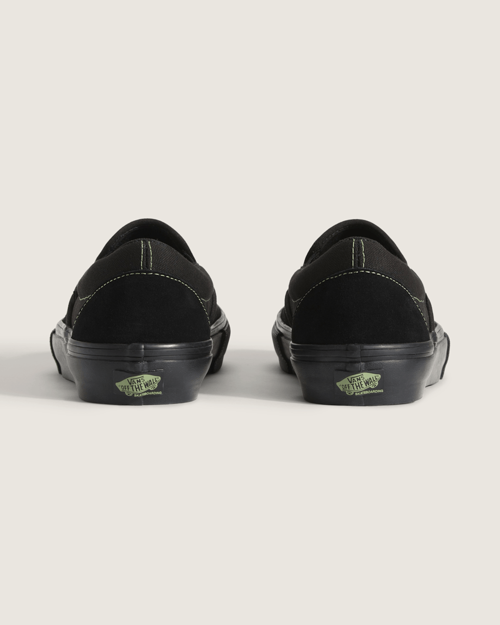 Skate Slip-On Shoe in Black / Olive Green | Vans discount