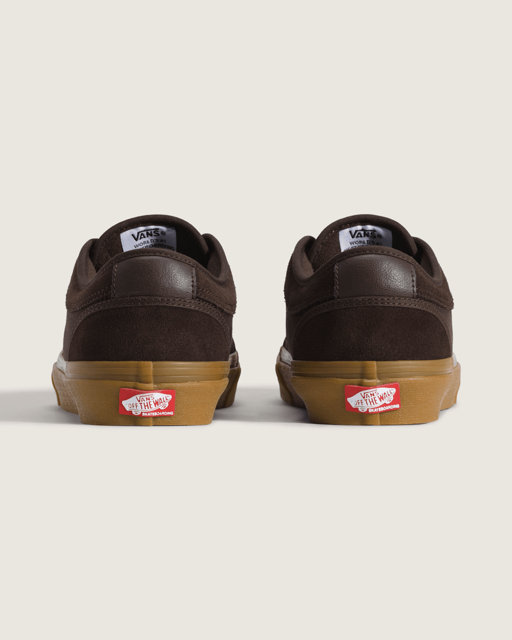 Skate Chukka Low Gum Shoe in Dark Brown | Vans online