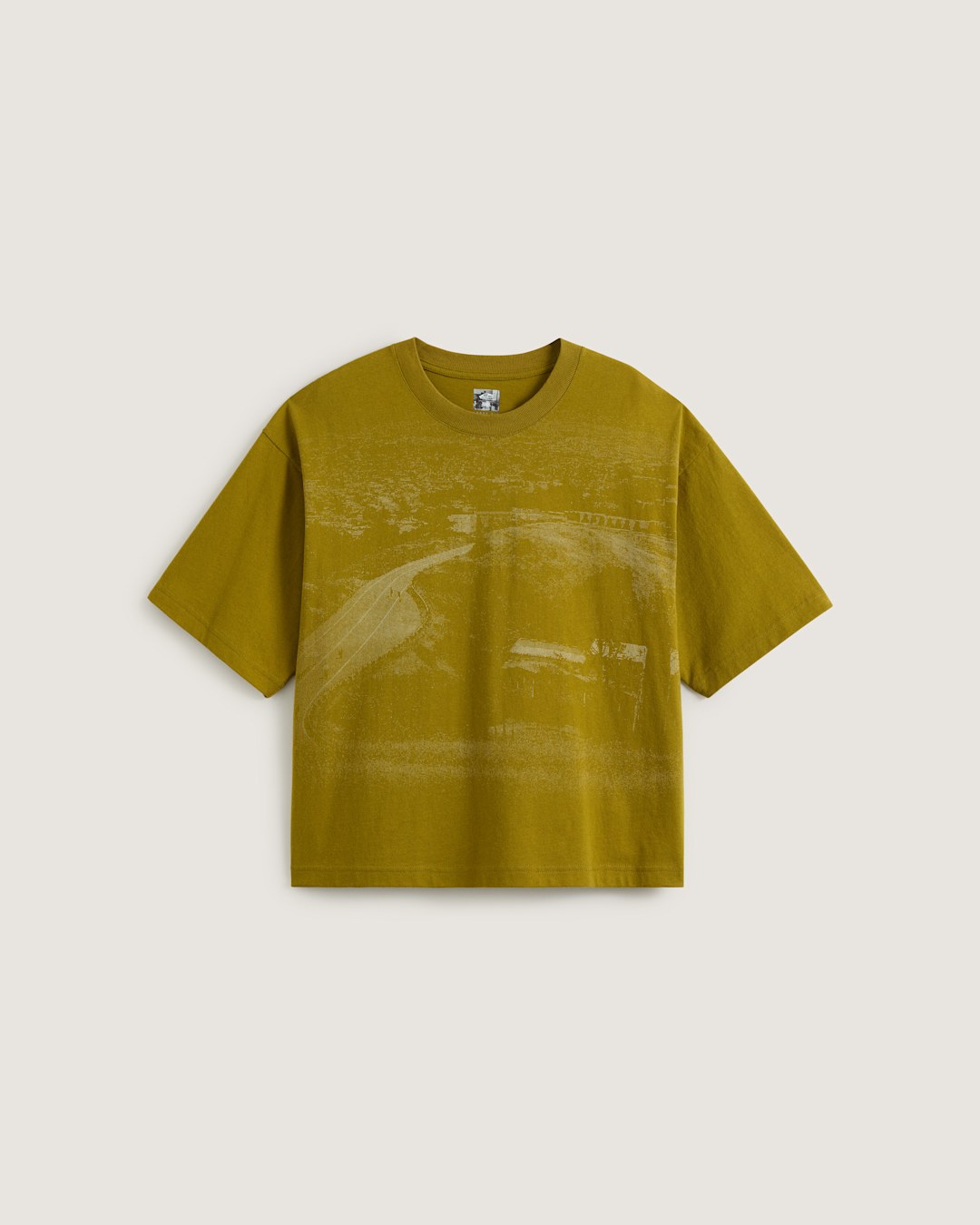 Skate Hillz Bomb Short T-Shirt by Atiba Jefferson in Atiba Burnt Gold Yellow | Vans on sale