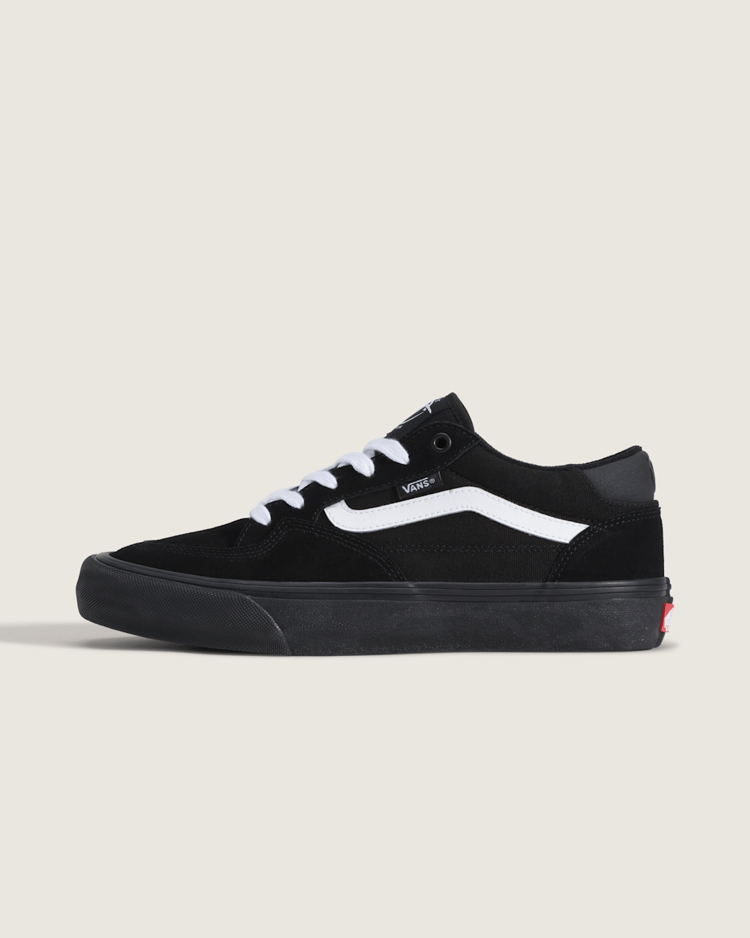 Skate Rowan Shoe in Black | Vans outlet
