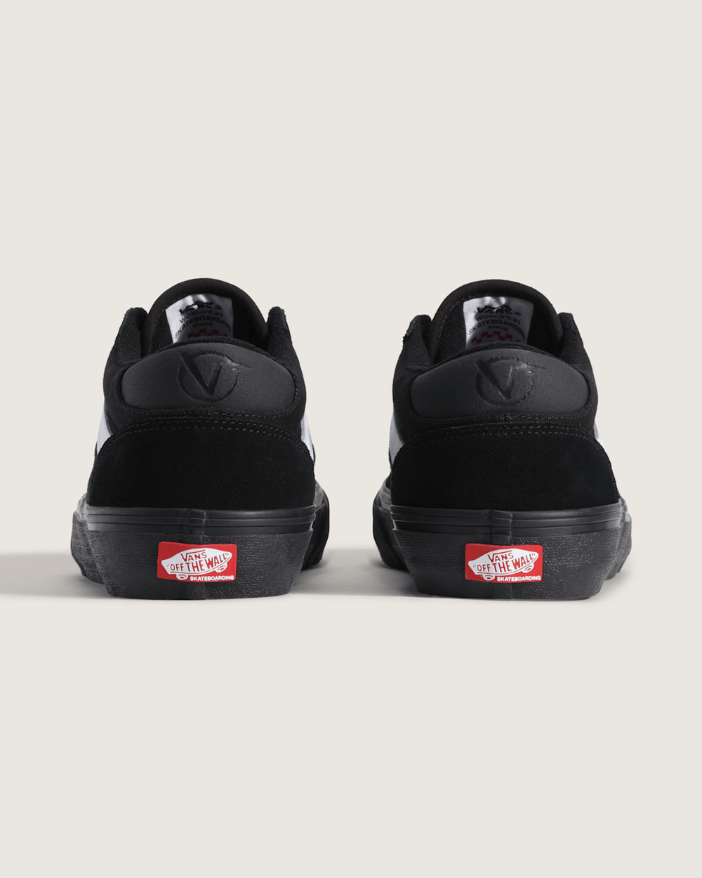 Skate Rowan Shoe in Black | Vans outlet