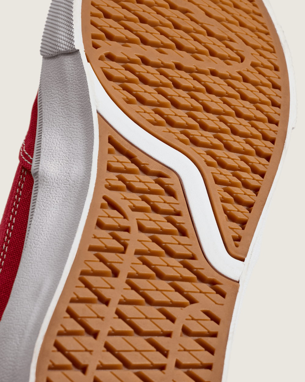 Skate Curren Caples Shoe in Red / White | Vans on sale