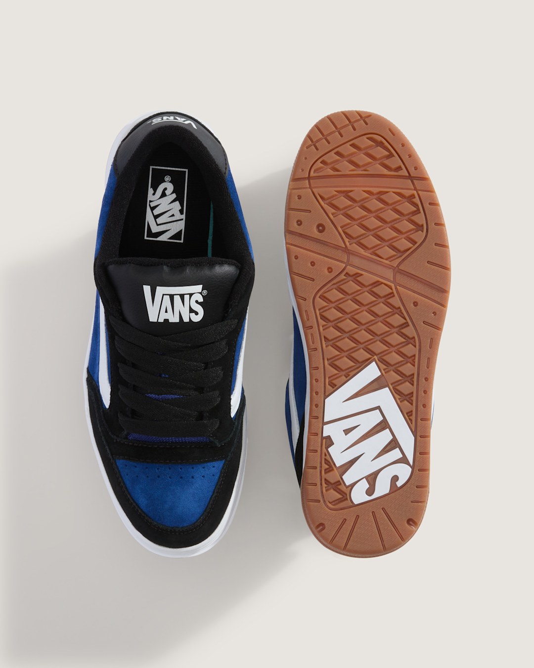 Skate Hylane Shoe in Black / Blue | Vans on sale