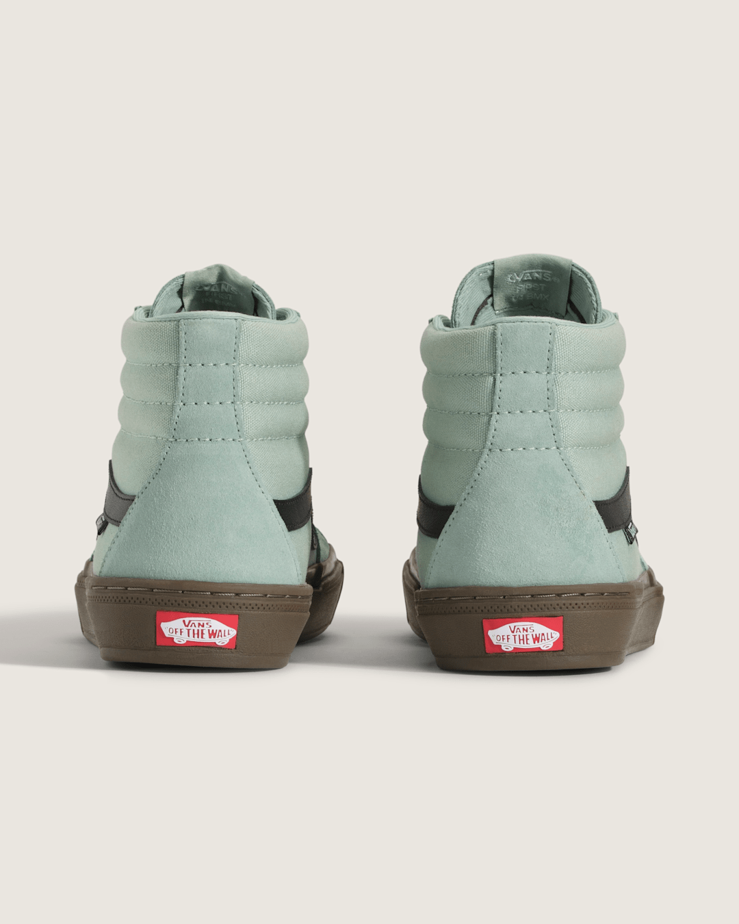 BMX Sk8-Hi Gum Shoe in Grey / Olive Green | Vans near me