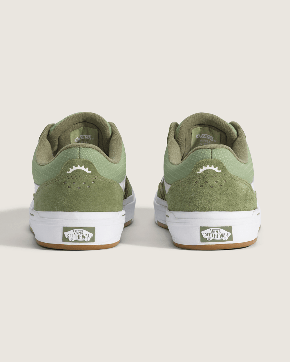 BMX Proof Wafflecup Shoe in Olive Green / White | Vans discount