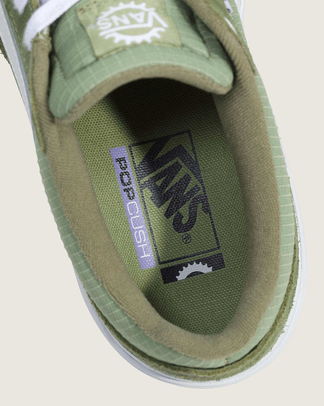BMX Proof Wafflecup Shoe in Olive Green / White | Vans discount