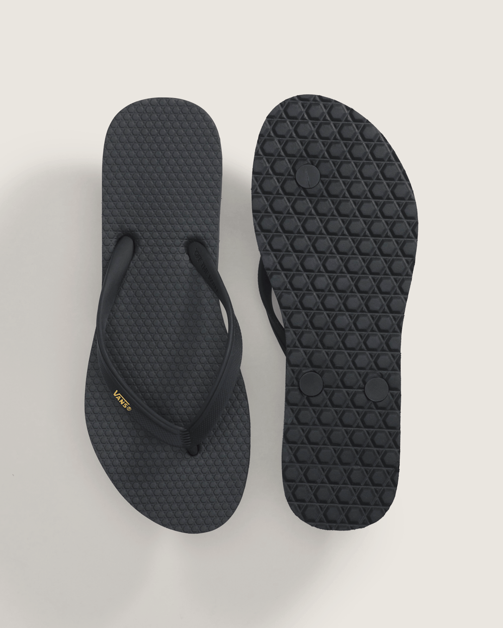 Makena Sandal in Black / Gold Yellow | Vans near me