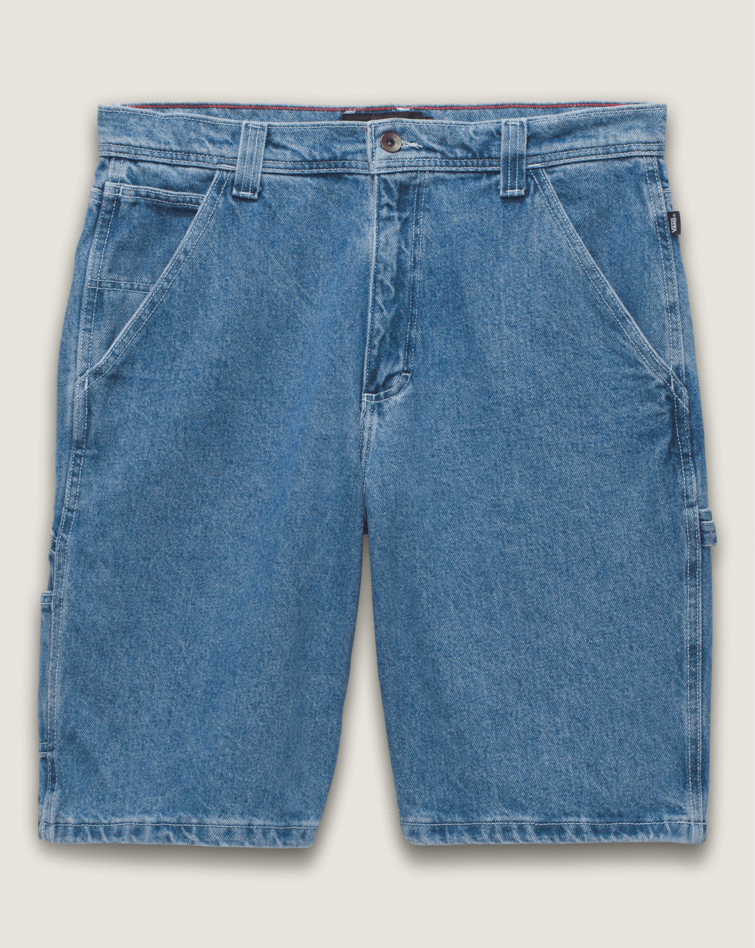 Drill Chore Loose Denim Shorts in Stone Wash Blue | Vans sale