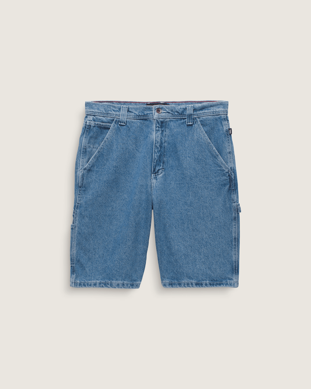 Drill Chore Loose Denim Shorts in Stone Wash Blue | Vans sale