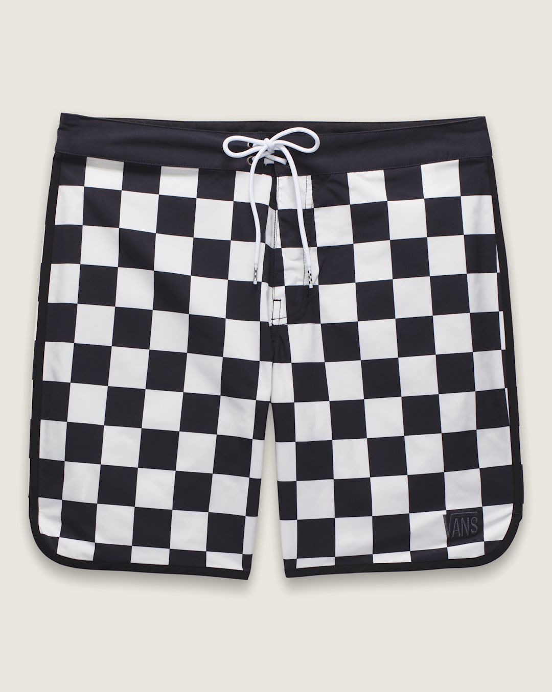 Everride Scalloped 18'' Boardshorts in Black / White | Vans sale
