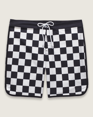 Everride Scalloped 18'' Boardshorts in Black / White | Vans sale