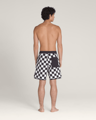Everride Scalloped 18'' Boardshorts in Black / White | Vans sale