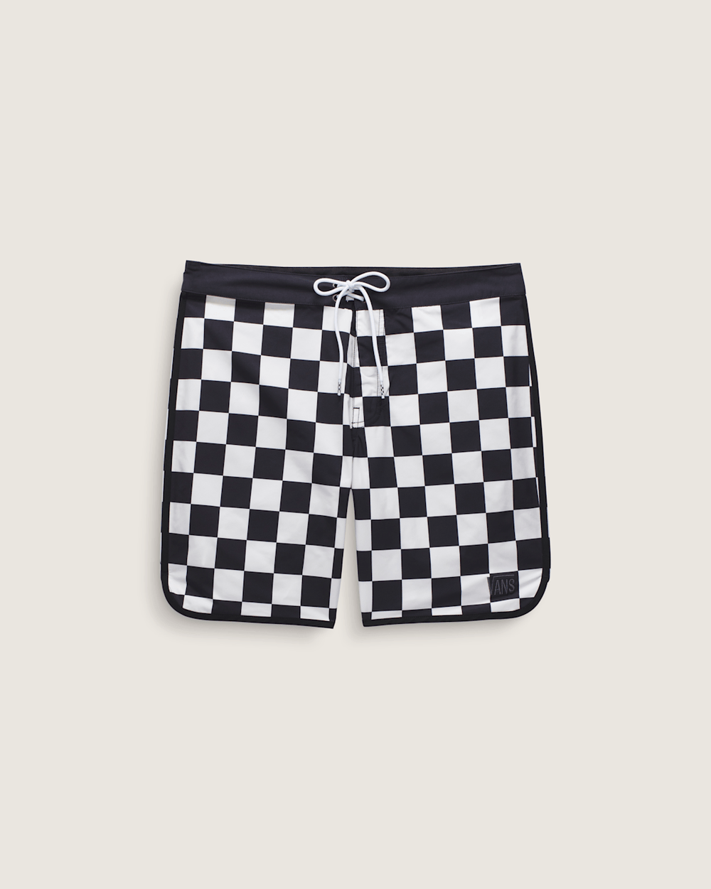 Everride Scalloped 18'' Boardshorts in Black / White | Vans sale