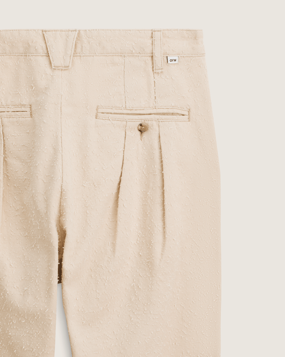 OTW by Vans Back Pleated Trousers in Creme Brulee Beige | Vans outlet