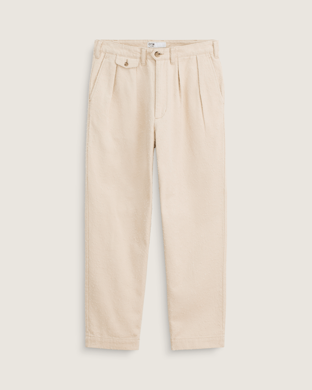 OTW by Vans Back Pleated Trousers in Creme Brulee Beige | Vans outlet