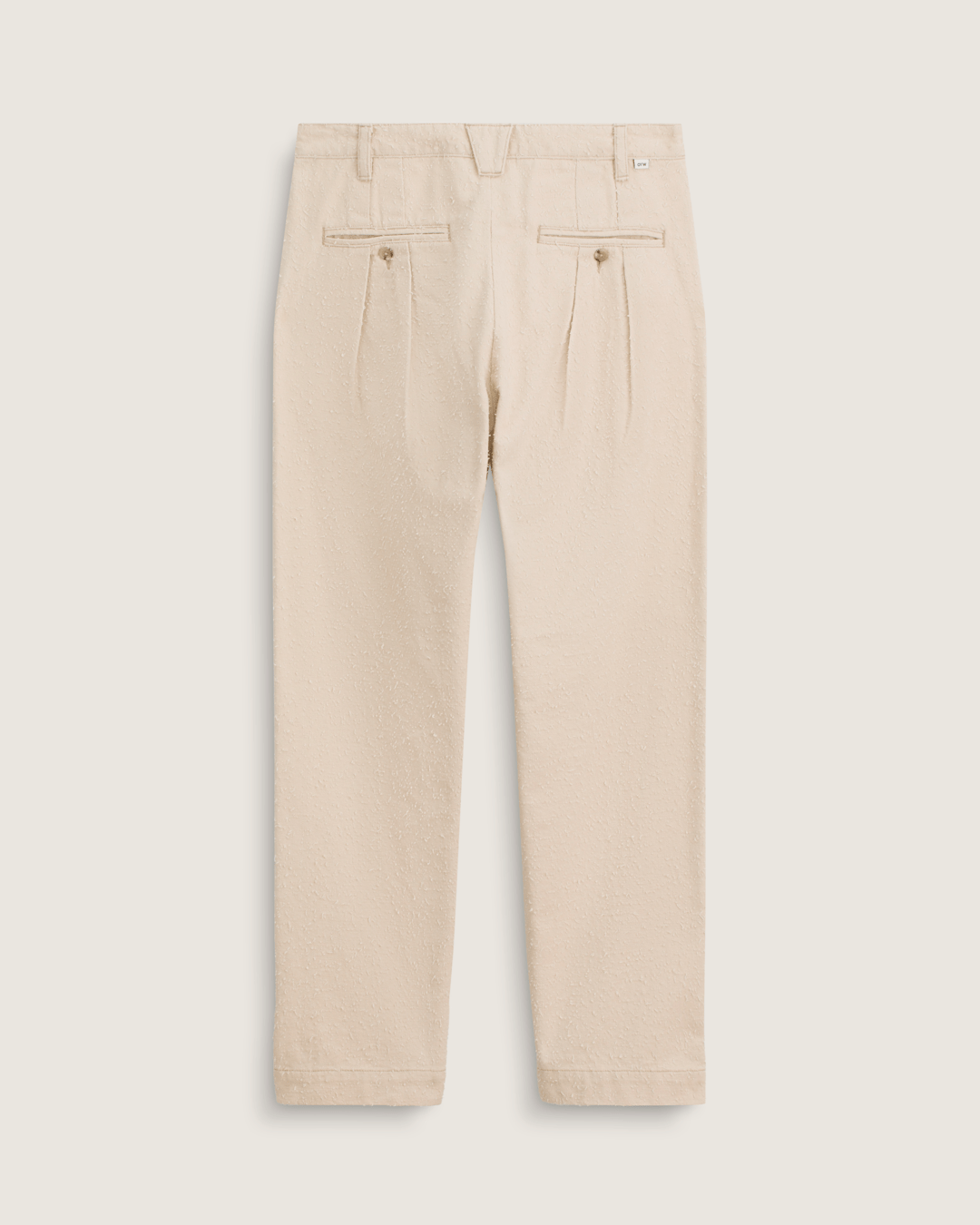 OTW by Vans Back Pleated Trousers in Creme Brulee Beige | Vans outlet