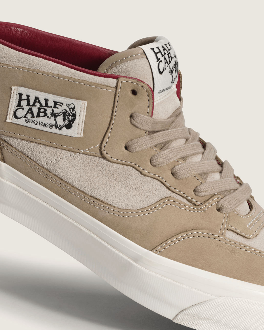 Premium Half Cab Shoe in Oatmeal Beige | Vans near me