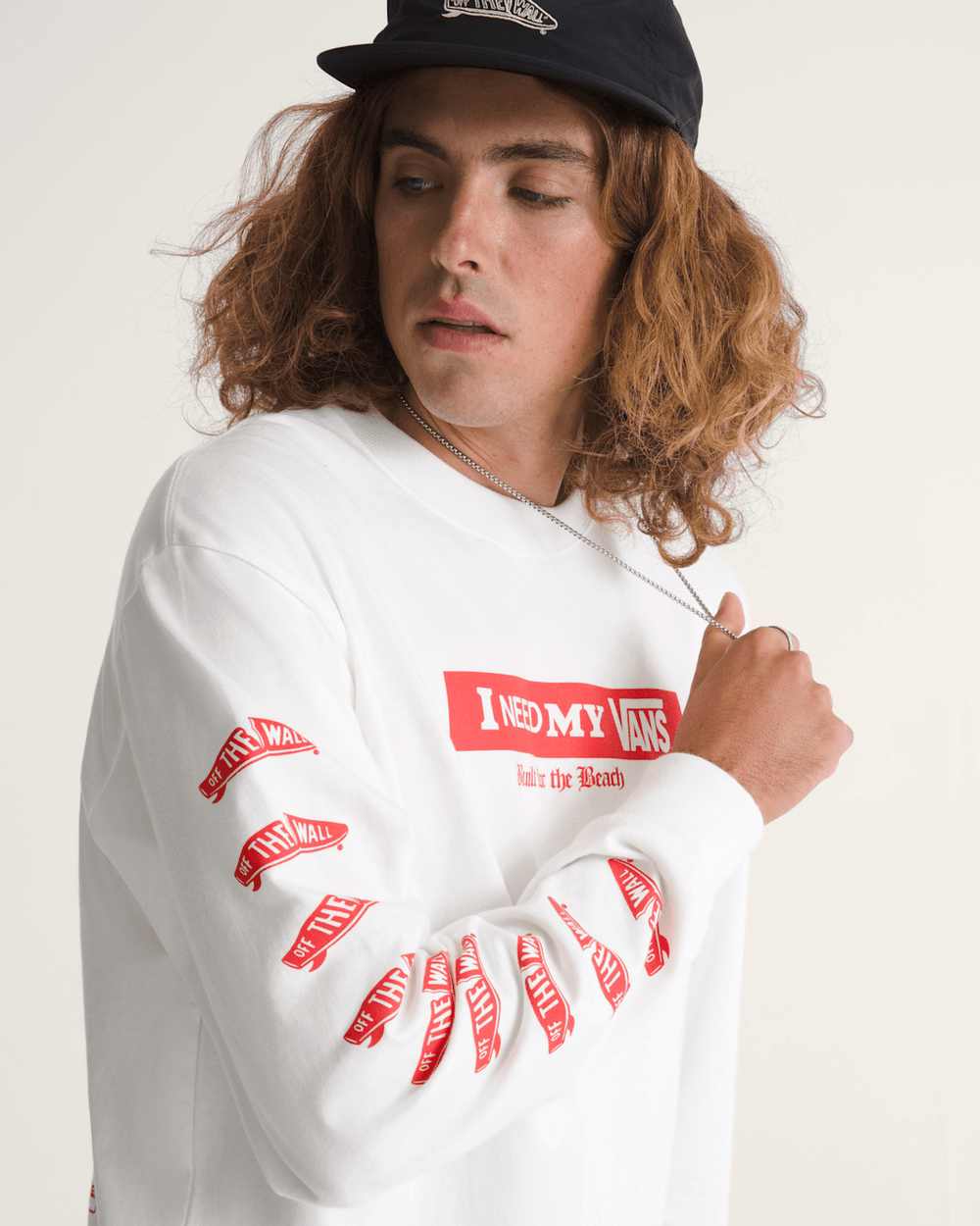 I Need My Long Sleeve T-Shirt in White | Vans online